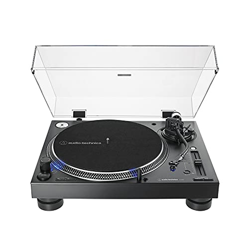 Audio Technica AT LP140XP BK Direct Drive Professional Turntable