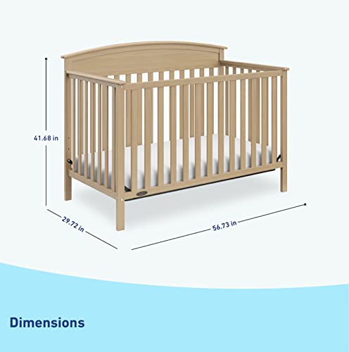 Graco Benton Convertible Crib Driftwood